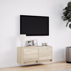 VidaXL 852357 Support TV et centre de divertissement 2 tiroir(s) - Vue supplémentaire 4