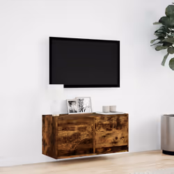 VidaXL 852359 Support TV et centre de divertissement 2 tiroir(s) - Vue supplémentaire 4
