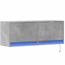 Cette armoire TV murale est la solution parfaite pour votre espace de vie afin de maximiser l'espace et de garder les surface ...