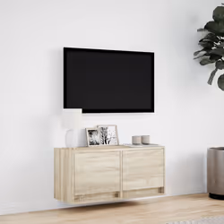 VidaXL 852371 Support TV et centre de divertissement 2 tiroir(s) - Vue supplémentaire 4