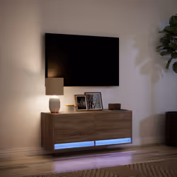 VidaXL 852375 Support TV et centre de divertissement 2 tiroir(s) - Vue supplémentaire 5