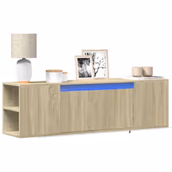 Cette armoire TV murale est la solution parfaite pour votre espace de vie afin de maximiser l'espace et de garder les surface ...