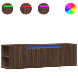 VidaXL 852389 Support TV et centre de divertissement 2 tiroir(s)