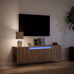 VidaXL 852389 Support TV et centre de divertissement 2 tiroir(s) - Vue supplémentaire 5