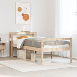 Lit Pour Personne Âgée Avec Tête De Lit Sans Matelas 90x190 Cm Vidaxl