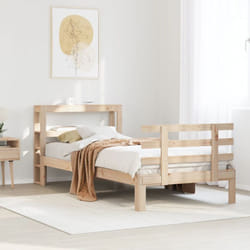 Cadre De Lit Avec Tête De Lit Sans Matelas 90x200 Cm Vidaxl