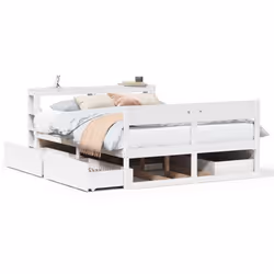 VidaXL 3306376, Blanc, 1660 mm, 2,25 m, 820 mm, 1600 x 2000 mm, 1 pièce(s)