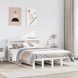 Vidaxl - Cadre De Lit Sans Matelas Blanc 120x190 Cm Bois De Pin Massif