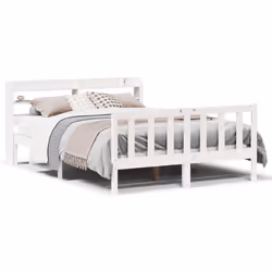 VidaXL 3306583, Blanc, 1600 mm, 2,18 m, 820 mm, 1500 x 2000 mm, 1 pièce(s)