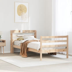 Cadre De Lit Avec Tête De Lit Sans Matelas 100x200 Cm Vidaxl