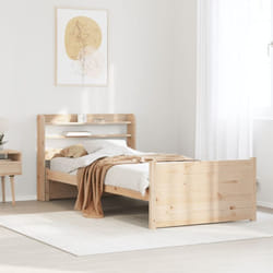 Cadre De Lit Avec Tête De Lit Sans Matelas 90x200 Cm Vidaxl