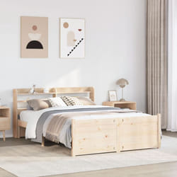 Cadre De Lit Avec Tête De Lit Sans Matelas 150x200 Cm Vidaxl