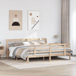Cadre De Lit Avec Tête De Lit Sans Matelas 180x200 Cm Vidaxl