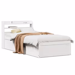VidaXL 3307090, Blanc, 1100 mm, 2,19 m, 820 mm, 1000 x 2000 mm, 1 pièce(s)