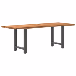 VidaXL 3303987, Forme rectangulaire, Anthracite, 2200 mm, 800 mm, 740 mm, 35 kg