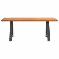 VidaXL 3304023 table de cuisine et de salle à manger Forme rectangulaire