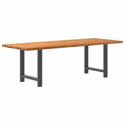 VidaXL 3304319, Forme rectangulaire, Anthracite, 2400 mm, 900 mm, 740 mm, 43 kg