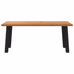 VidaXL 3304321 table de cuisine et de salle à manger Forme rectangulaire