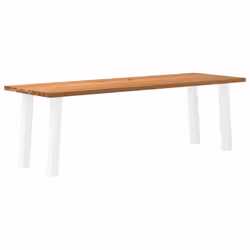 VidaXL 3304341, Forme rectangulaire, Blanc, 2400 mm, 900 mm, 740 mm, 43 kg
