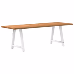 VidaXL 3304345, Forme rectangulaire, Blanc, 2400 mm, 900 mm, 740 mm, 43 kg