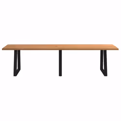 VidaXL 3304879 table de cuisine et de salle à manger Forme rectangulaire