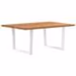 vidaXL Table à manger 180x120x74 cm bois de chêne massif rectangulaire