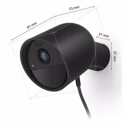 Philips Hue Secure Kamera 2K Dôme Caméra de sécurité IP Intérieure et extérieure 2048 x 1080 pixels Mur - Vue supplémentaire 4