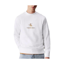 Sweat Blanc Homme Calvin Klein Jeans Shadow