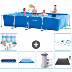 Choisissez la commodité et le confort cet été Avec ce forfait piscine d' Intex , vous pouvez choisir la la commodité et < str ...