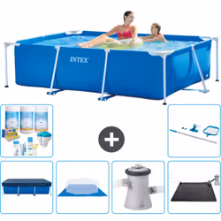 Choisissez la commodité et le confort cet été Avec ce forfait piscine d' Intex , vous pouvez choisir la la commodité et < str ...