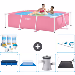 Choisissez la commodité et le confort cet été Avec ce forfait piscine d' Intex , vous pouvez choisir la la commodité et < str ...