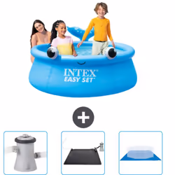 Choisissez la commodité et le confort cet été Avec ce forfait piscine d' Intex , vous pouvez choisir la la commodité et < str ...