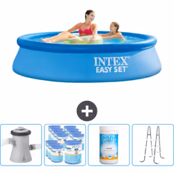 Choisissez la commodité et le confort cet été Avec ce forfait piscine d' Intex , vous pouvez choisir la la commodité et < str ...