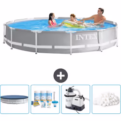 Choisissez la commodité et le confort cet été Avec ce forfait piscine d' Intex , vous pouvez choisir la la commodité et < str ...