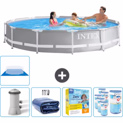 Choisissez la commodité et le confort cet été Avec ce forfait piscine d' Intex , vous pouvez choisir la la commodité et < str ...