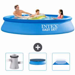 Choisissez la commodité et le confort cet été Avec ce forfait piscine d' Intex , vous pouvez choisir la la commodité et < str ...