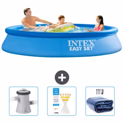 Choisissez la commodité et le confort cet été Avec ce forfait piscine d' Intex , vous pouvez choisir la la commodité et < str ...