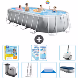 Choisissez la commodité et le confort cet été Avec ce forfait piscine d' Intex , vous pouvez choisir la la commodité et < str ...