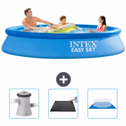 Choisissez la commodité et le confort cet été Avec ce forfait piscine d' Intex , vous pouvez choisir la la commodité et < str ...