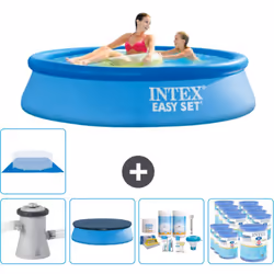Choisissez la commodité et le confort cet été Avec ce forfait piscine d' Intex , vous pouvez choisir la la commodité et < str ...
