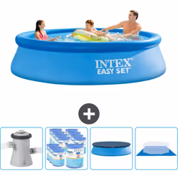 Choisissez la commodité et le confort cet été Avec ce forfait piscine d' Intex , vous pouvez choisir la la commodité et < str ...