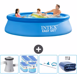 Choisissez la commodité et le confort cet été Avec ce forfait piscine d' Intex , vous pouvez choisir la la commodité et < str ...