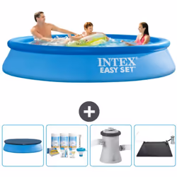 Choisissez la commodité et le confort cet été Avec ce forfait piscine d' Intex , vous pouvez choisir la la commodité et < str ...