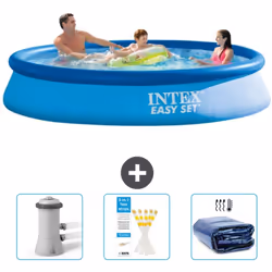 Choisissez la commodité et le confort cet été Avec ce forfait piscine d' Intex , vous pouvez choisir la la commodité et < str ...