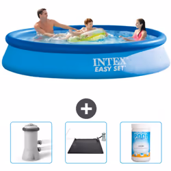 Choisissez la commodité et le confort cet été Avec ce forfait piscine d' Intex , vous pouvez choisir la la commodité et < str ...