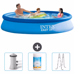 Choisissez la commodité et le confort cet été Avec ce forfait piscine d' Intex , vous pouvez choisir la la commodité et < str ...