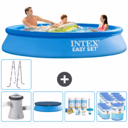 Choisissez la commodité et le confort cet été Avec ce forfait piscine d' Intex , vous pouvez choisir la la commodité et < str ...