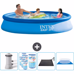 Choisissez la commodité et le confort cet été Avec ce forfait piscine d' Intex , vous pouvez choisir la la commodité et < str ...