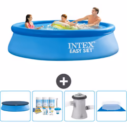 Choisissez la commodité et le confort cet été Avec ce forfait piscine d' Intex , vous pouvez choisir la la commodité et < str ...