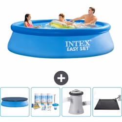 Choisissez la commodité et le confort cet été Avec ce forfait piscine d' Intex , vous pouvez choisir la la commodité et < str ...